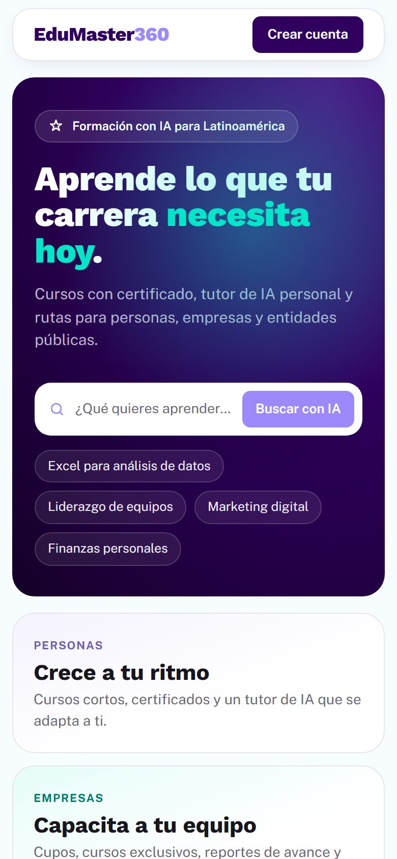 EduMaster360 on mobile