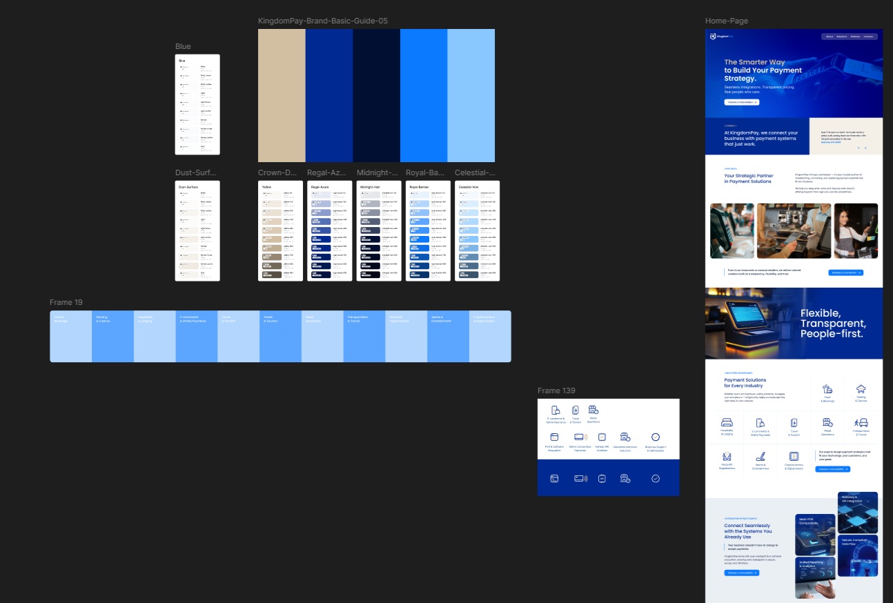 KingdomPay Figma design file