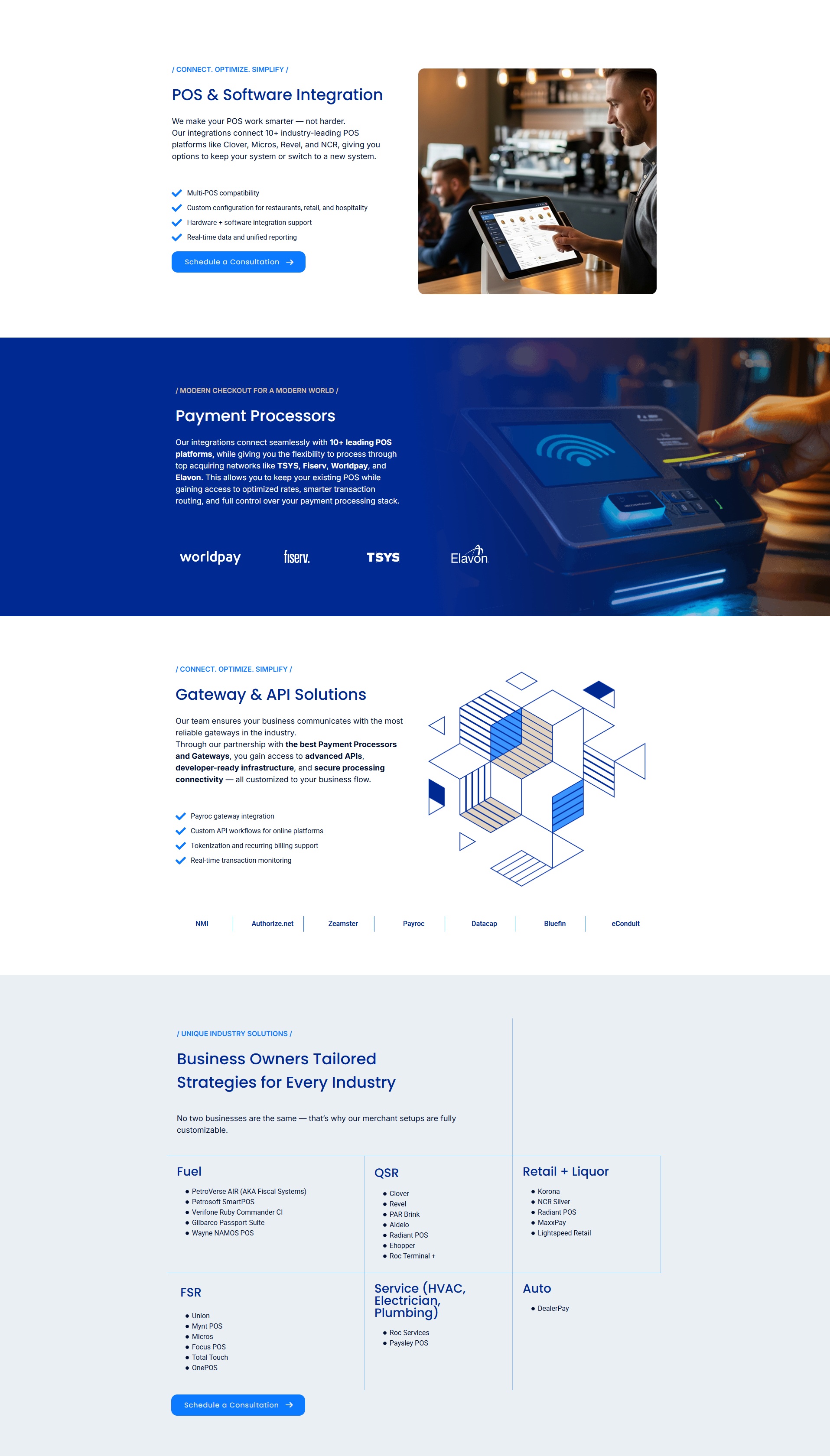KingdomPay Solutions page